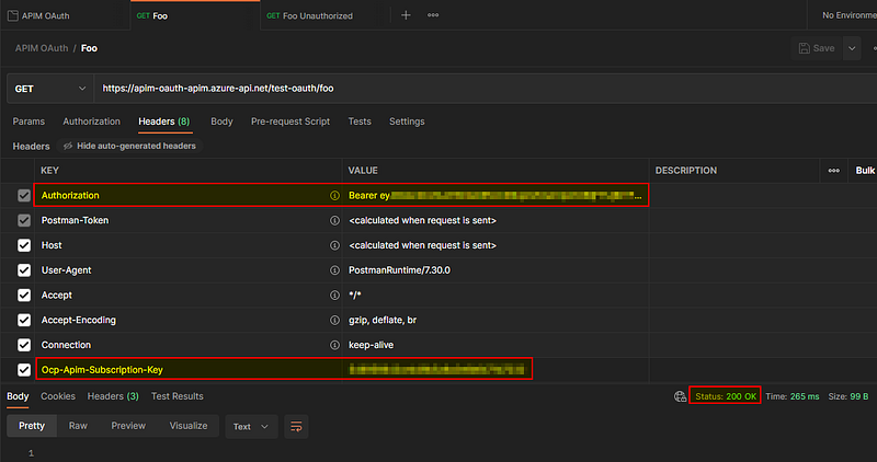 azure-apim-auht0-postman-call